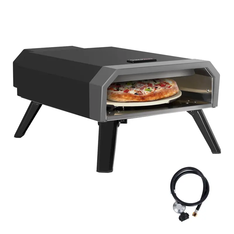 Portable Gas Pizza Oven With 13-Inch Baking Stone 1