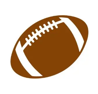 Pre-Cut Edible Football Shapes – Food-Safe Decorations 1