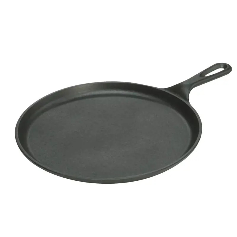 Pre-Seasoned Flat Cast Iron Griddle Pan 1