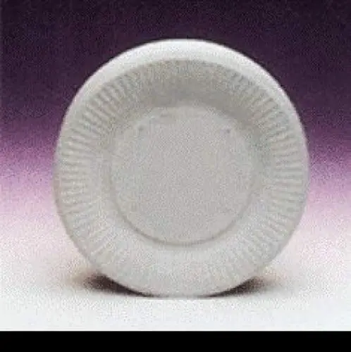 Premium Disposable White Paper Plates – 18 Cm Diameter, 100-Count Pack 1