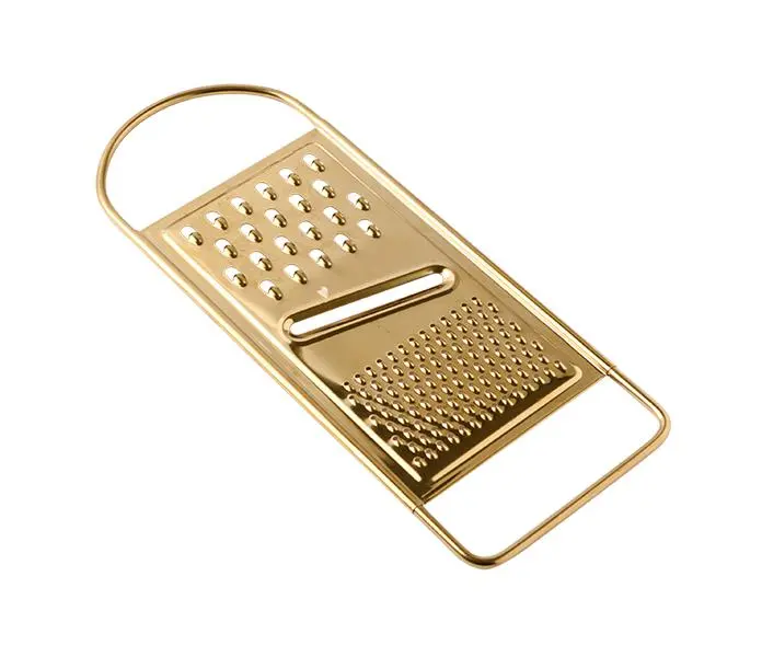 Premium Golden Microplane Grater For Zesting And Shredding 1
