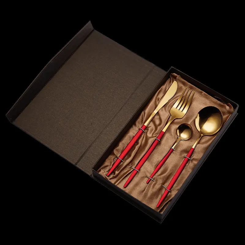 Premium Stainless Steel Utensil Set – Pointed Handle Design 4