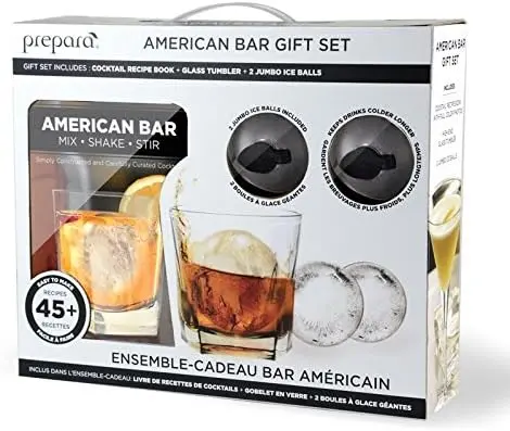 Prepara American Bar Starter Set – Cocktail Essentials Bundle 1