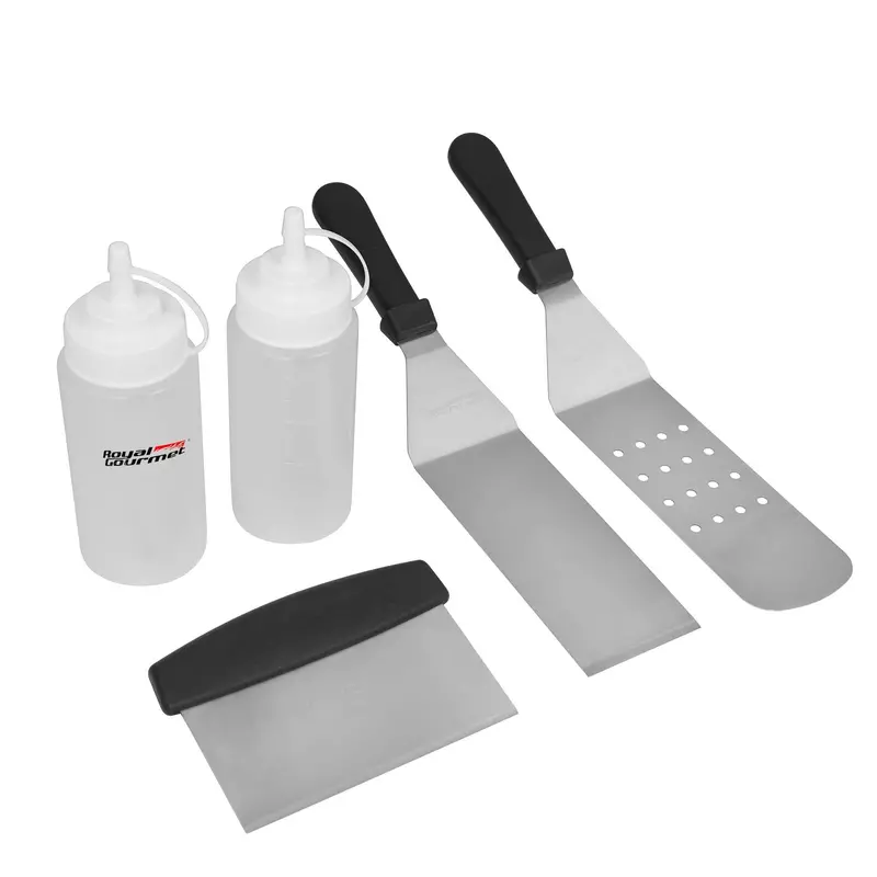 Professional Stainless Steel Spatula Set – 3-Piece Culinary Kit 1