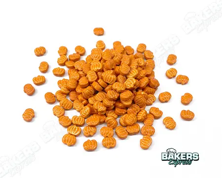 Pumpkin-Shaped Sugar Sprinkles – Halloween & Fall Baking Decor 1