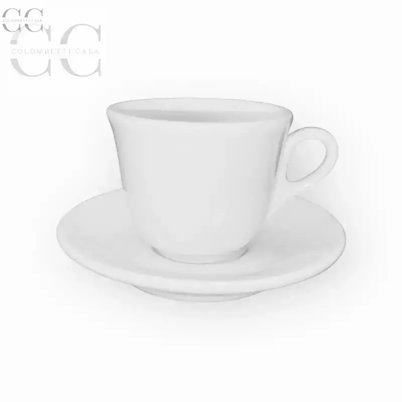 Richard Ginori Laveno White Espresso Cup Set – 6-Piece Classic Porcelain Collection 1