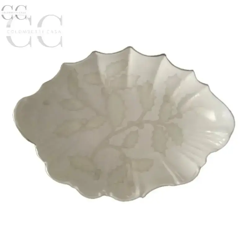 Richard Ginori Marescialla Coffee Cup With Holly Motif And Platinum Trim 1