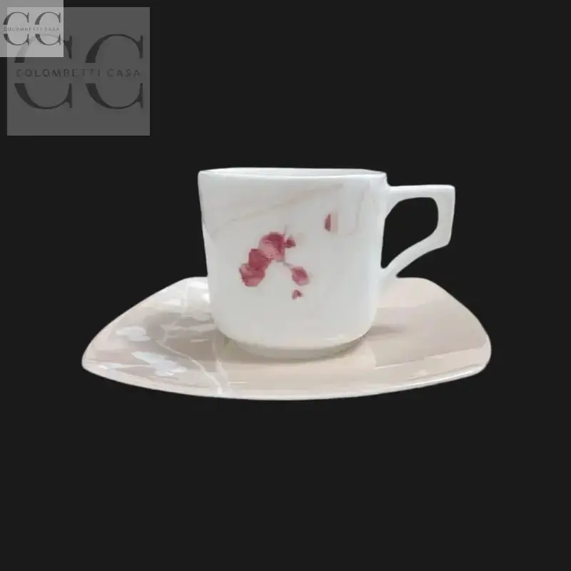 Richard Ginori Vela Rose Espresso Cup Set – 6-Piece Porcelain Collection 1