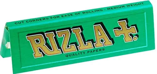 Rizla Green Rolling Papers – 20-Booklet Pack (Standard Size) By Gr8Vape 1