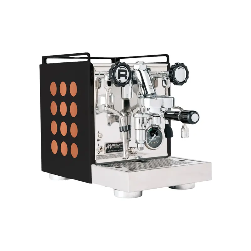 Rocket Appartamento 2.0 Single-Group Espresso Machine – Black & Copper Accent Edition 1