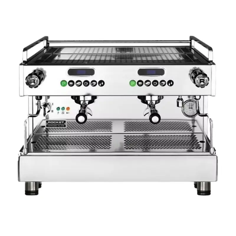 Rocket Boxer 2 Alto Dual-Group Espresso Machine With Integrated Shot Timer 1