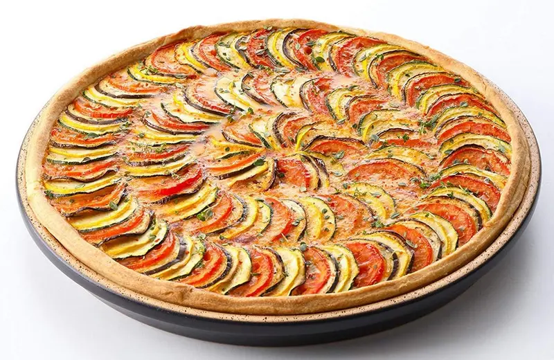 Romertopf Lafer Bbq Pizza Stone And Grilling Dish With Raised Nibs 1