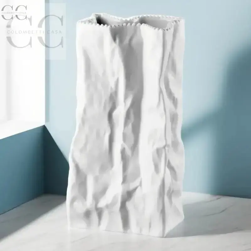 Rosenthal Glossy Porcelain Sachet Vase – White 1