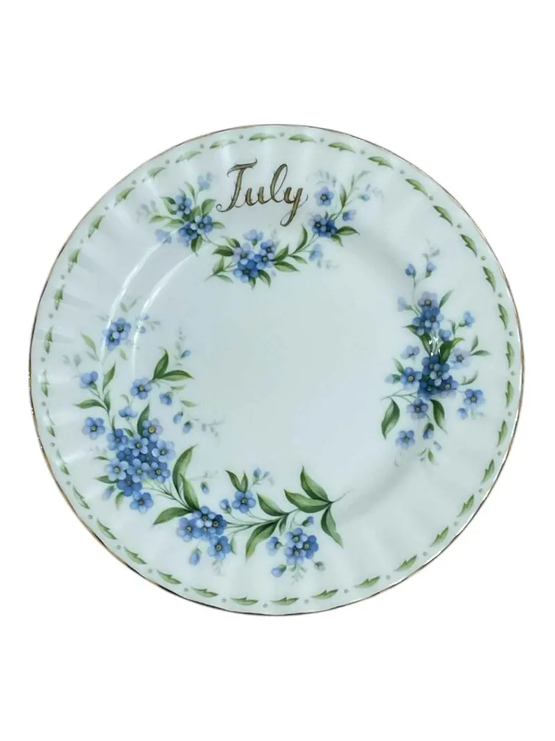 Royal Albert July Floral Dessert Plate 1