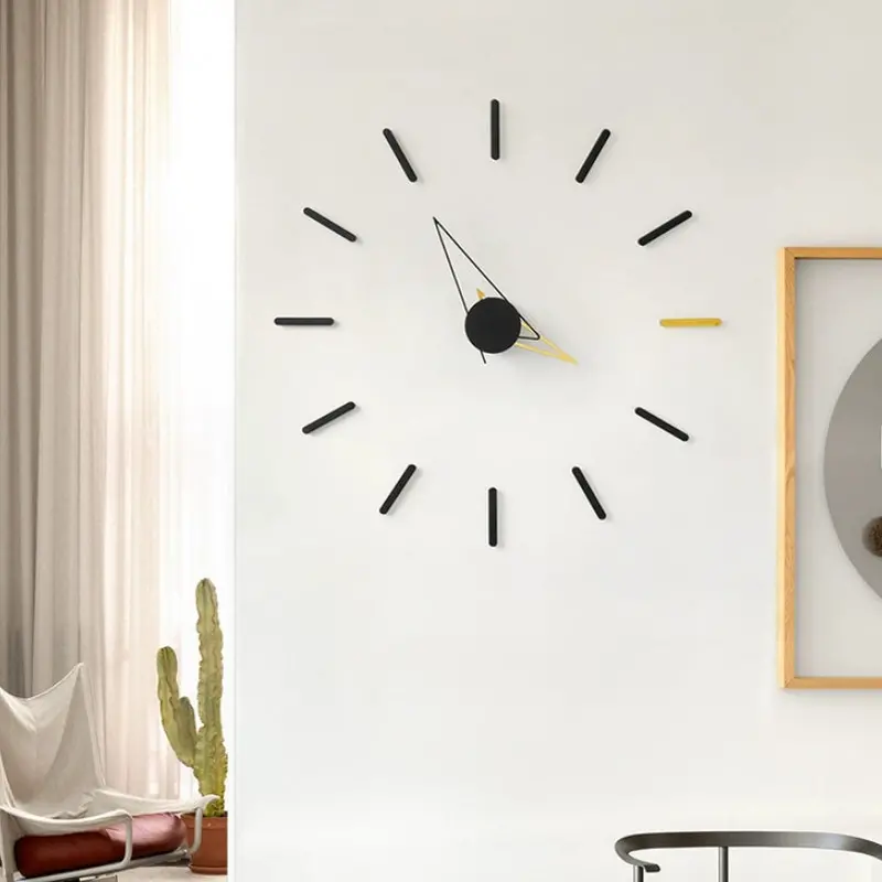 Rustic Wooden Wall Clock For Backdrop Or Gallery Wall Decor 1