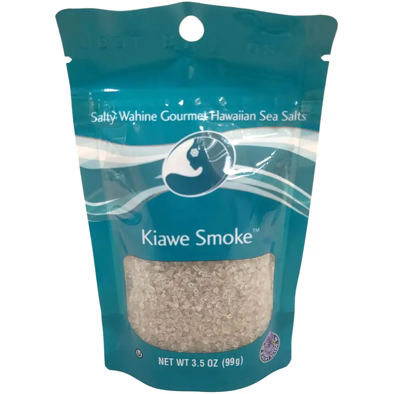 Salty Wahine Kiawe Wood-Smoked Sea Salt 1