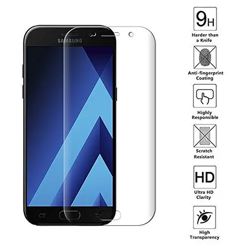 Samsung Galaxy A5 (2017) Tempered Glass Screen Protector – Single Invisible Shield 1