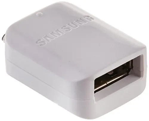 Samsung Original Micro-Usb Otg Adapter – White Usb On-The-Go Cable For Android File Transfer 1
