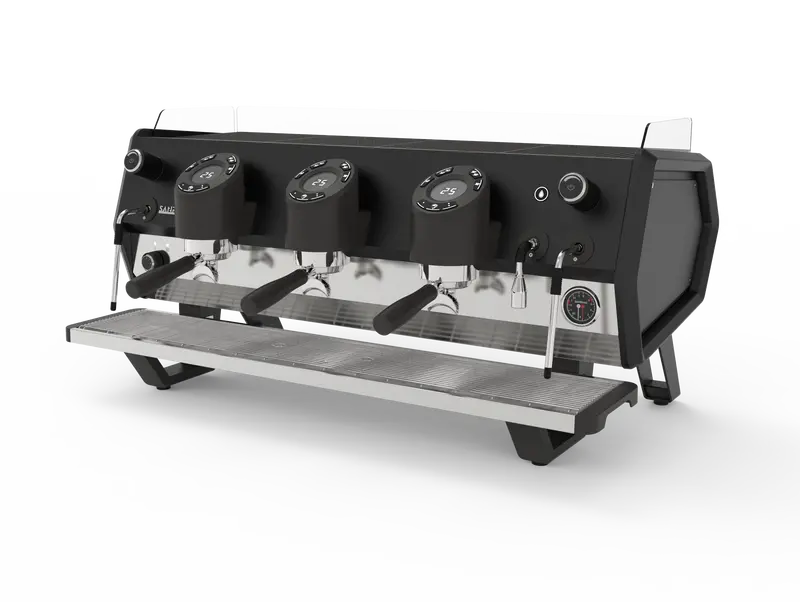 Sanremo D8 Three-Group Espresso Machine – Matte Black Finish 1