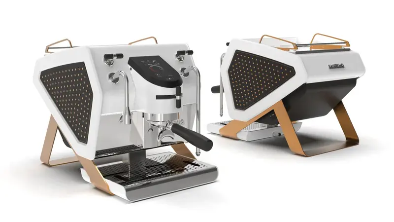 Sanremo You Special Edition Espresso Machine – Copper Gold Accents 1