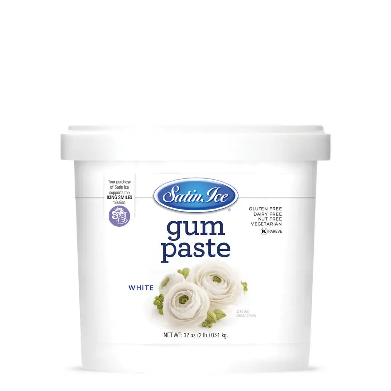 Satin Ice Gum Paste – 2-Pound Professional Grade 1