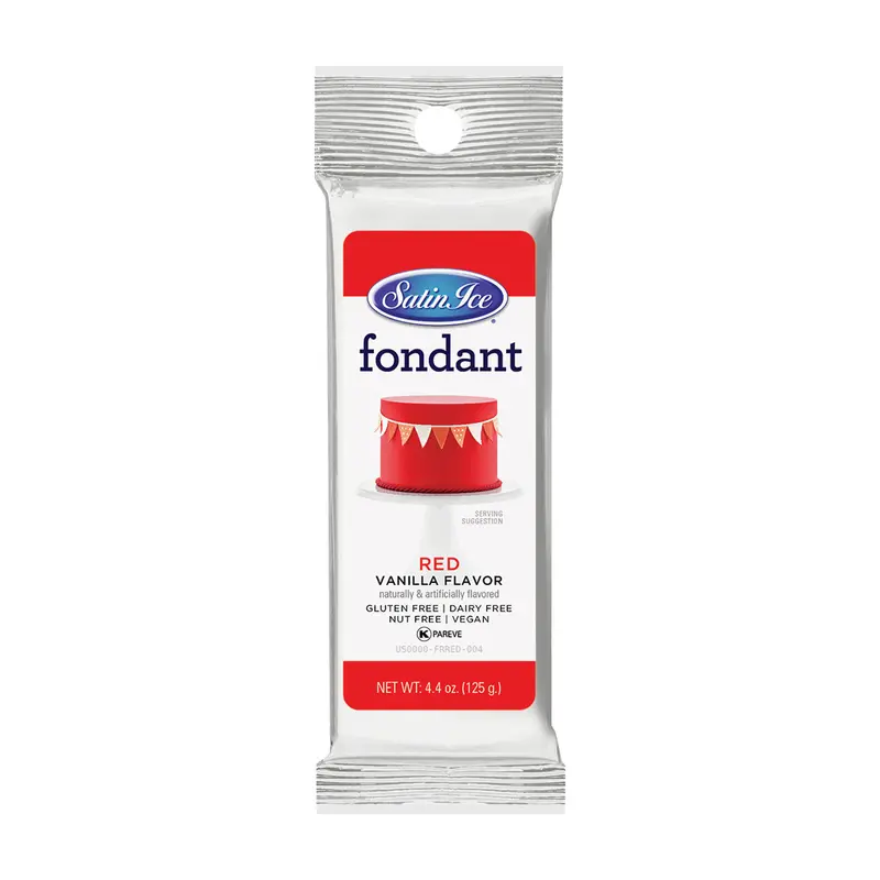Satin Ice White Fondant – 4 Oz Ready-To-Use Decorating Paste 1