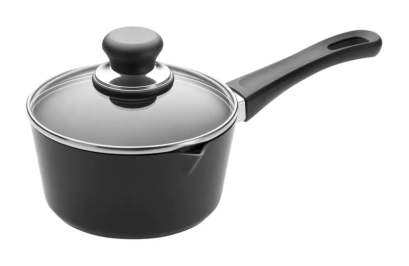 Scanpan Classic 1L Compact Saucepan With Tempered Glass Cover 1