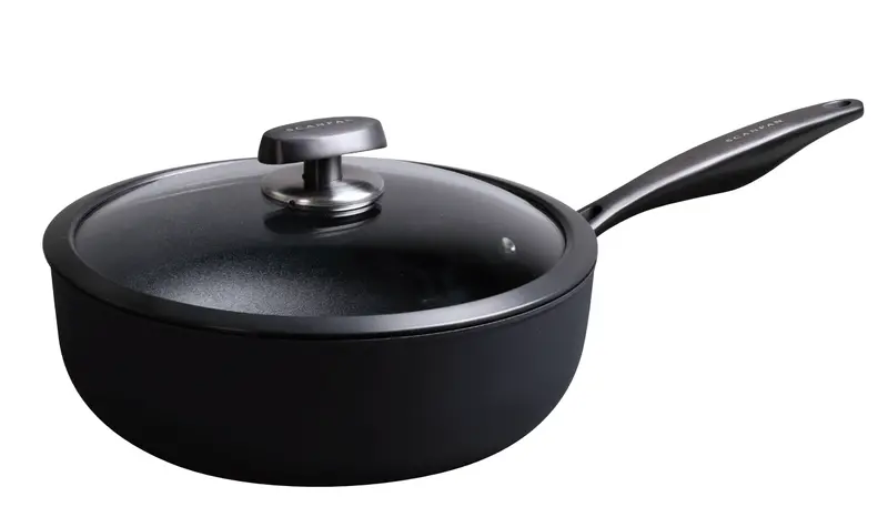 Scanpan Pro Sb+ Deep Sautée Pan With Lid – 26 Cm, 3.7 L High-Sided Design 1