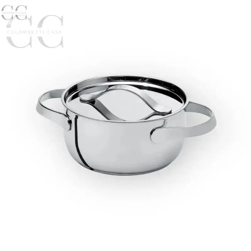 Serafino Zani Al Dente 20 Cm Stainless Steel Stockpot With Lid 1