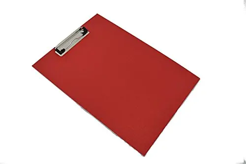 Set Of 10 Solid A4 Clipboards – Choose Black, Blue, Or Red 1