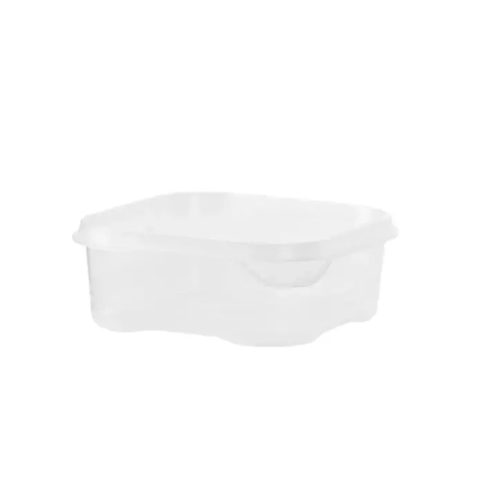 Set Of 12 Stackable Plastic Food Containers – Assorted Sizes & Lids 1