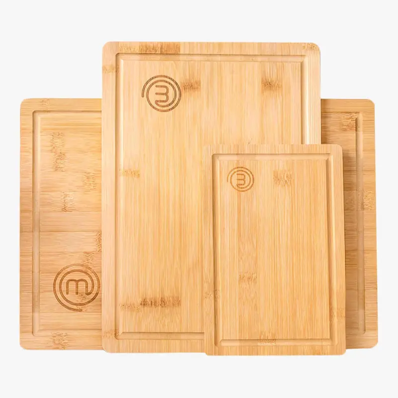 Set Of 3 Reversible Wooden Cutting Boards 1