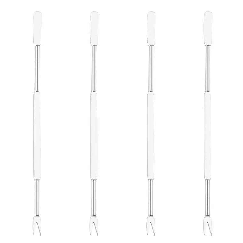 Set Of 4 Stainless Steel Seafood Forks 1