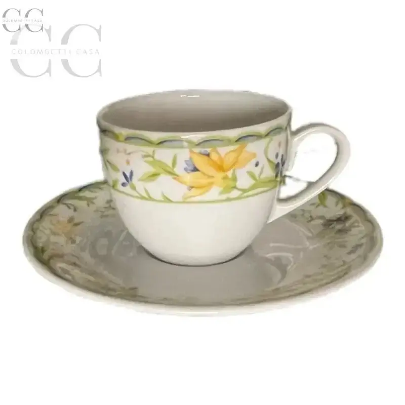 Set Of 6 Limoges Porcelain Espresso Cups 1