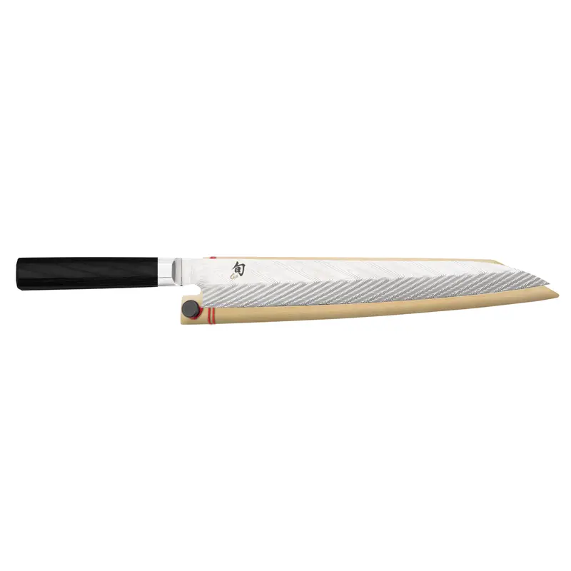 Shun Dual Core 10.5-Inch Yanagiba Sashimi Knife With Protective Sheath 1
