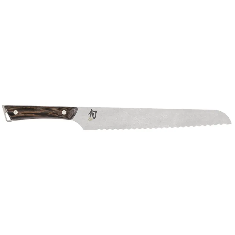 Shun Kanso 9-Inch Bread Slicing Knife With Ergonomic Handle 1