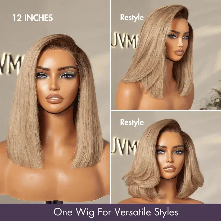 Silky Ash Blonde Virgin Hair Bundles 1