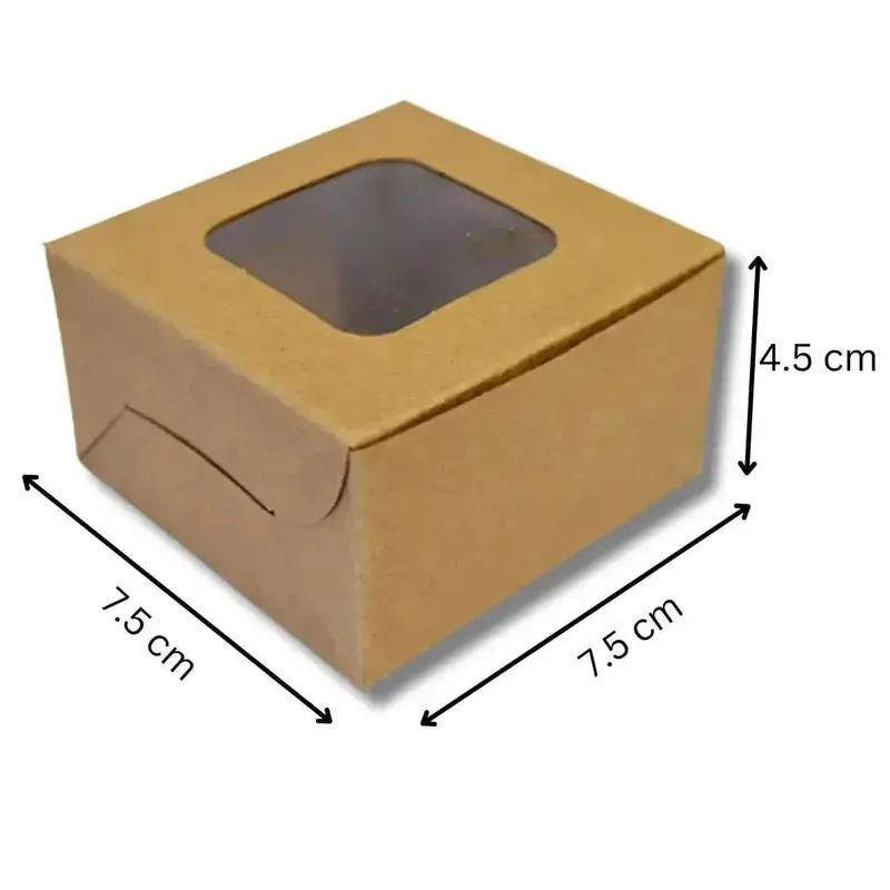 Single Brownie Box – Sleek, Ready-To-Gift Packaging For Homemade Treats 1