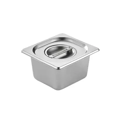 Slim 10 Cm Stainless Steel Gastronorm Tray 1