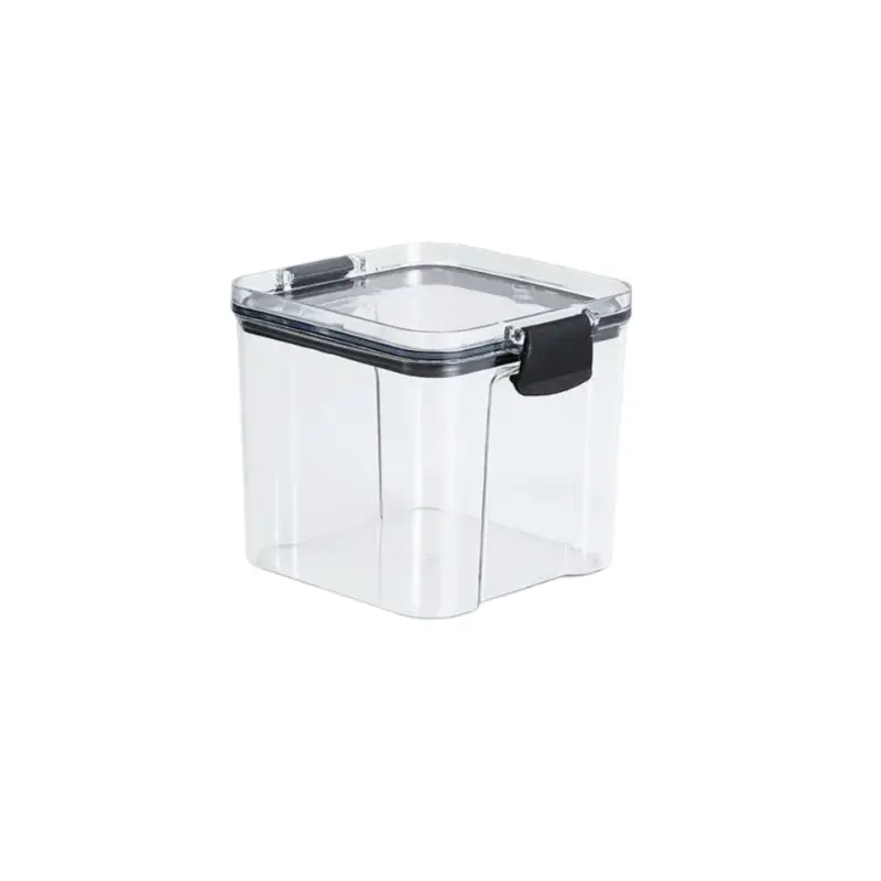Small Clip-Top Plastic Food Storage Container 1