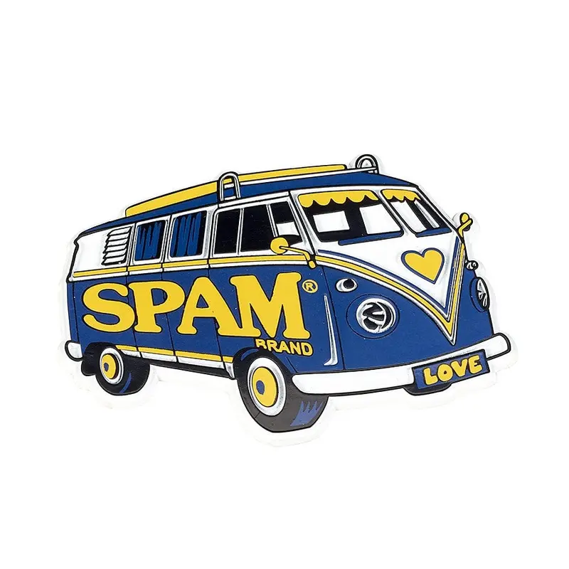 Spam® Brand Magnetic Van Decal – Durable Refrigerator Or Vehicle Magnet 1