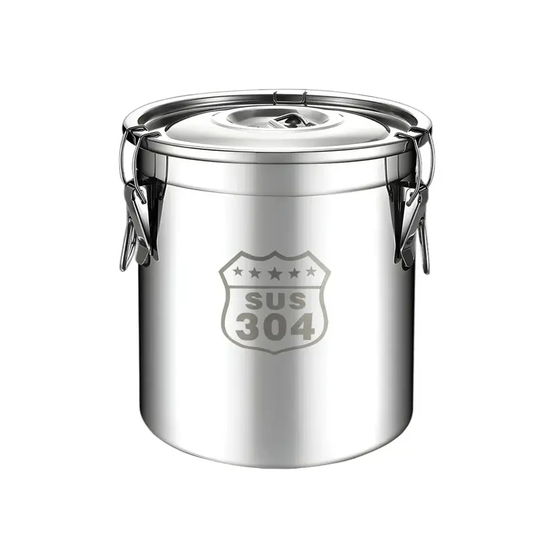 Stainless Steel Airtight Cooking Pot – Seal-Tight Lid Design 1