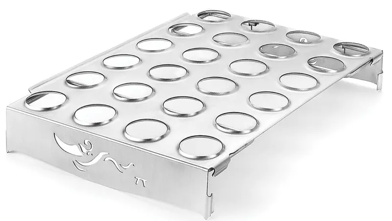Stainless Steel Jalapeño Roasting Tray 1