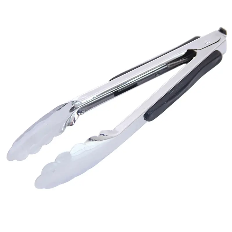 Stainless Steel Locking Kitchen Tongs – Heavy-Duty Gripping Tool 1