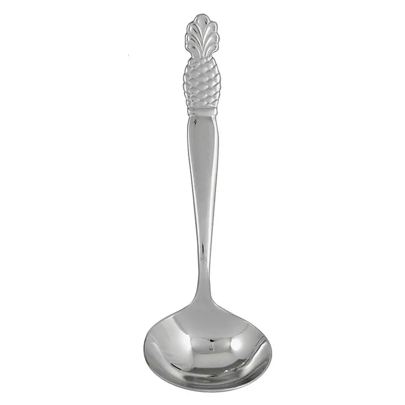 Stainless Steel Pineapple-Shaped Sauce Ladle For Serving 1