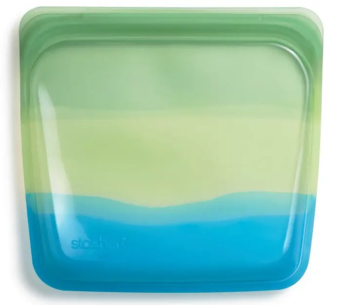 Stasher Black Sea Reusable Sandwich Bag – Premium Food-Grade Silicone 1