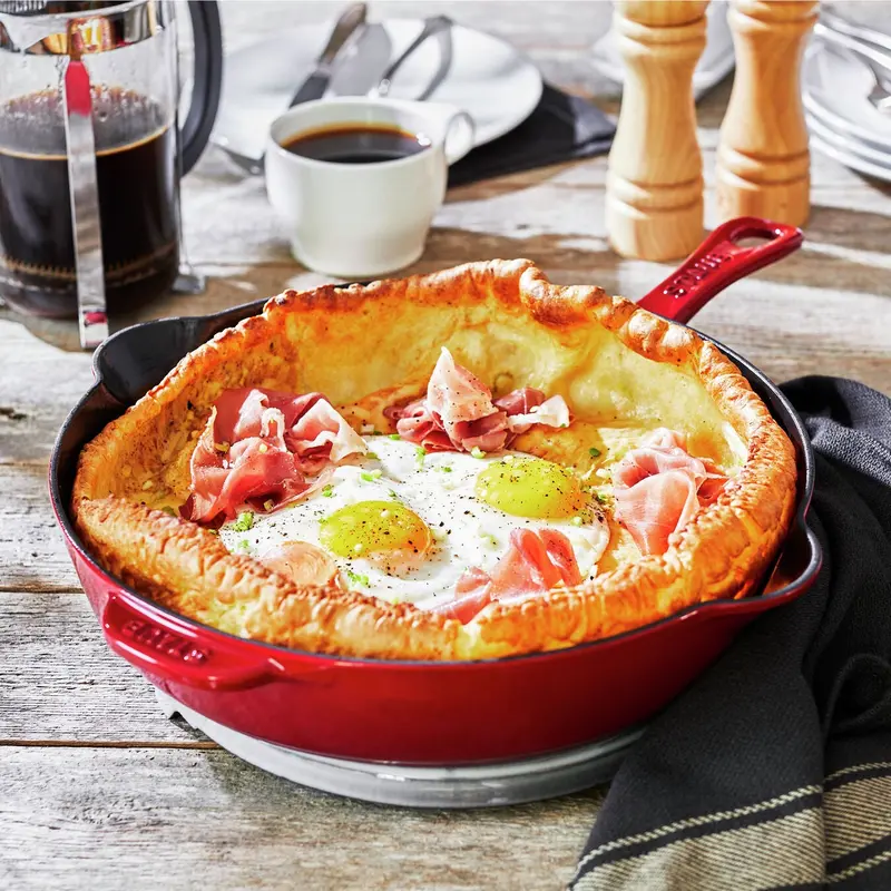 Staub 11-Inch Deep Cast Iron Skillet – Available In 6 Vibrant Finishes 1