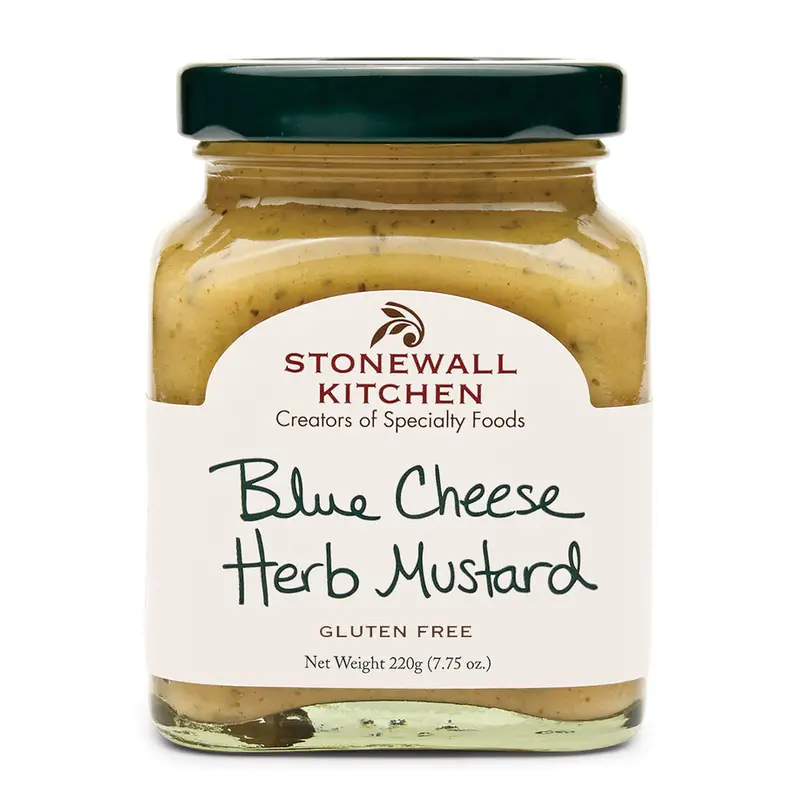 Stonewall Kitchen Blue Cheese Herb Mustard – Gourmet Savory Spread 1