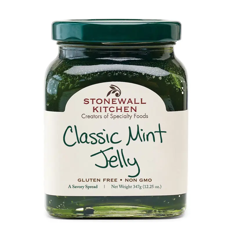 Stonewall Kitchen Mint Jelly – Classic Fruit Spread 1