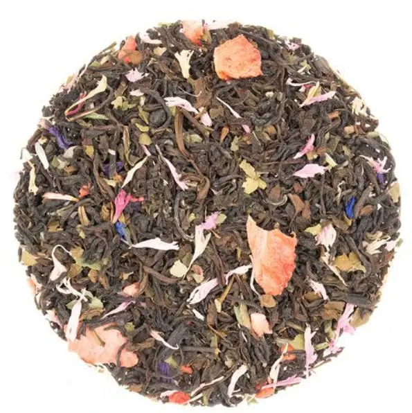 Strawberry Darjeeling Tea – Fruity Black Tea Loose Leaf Blend (1.1 Lbs) 1